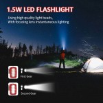 Small Pocket Portable Radio Hand Crank Solar FM Weather & Emergency Radio with Flashlight