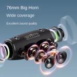 ZEALOT S87Outdoor for Bluetooth Speaker RGB Lights 80W High Power Subwoofer IPX6 Waterproof Wireless Audio Woofer for Home Thea